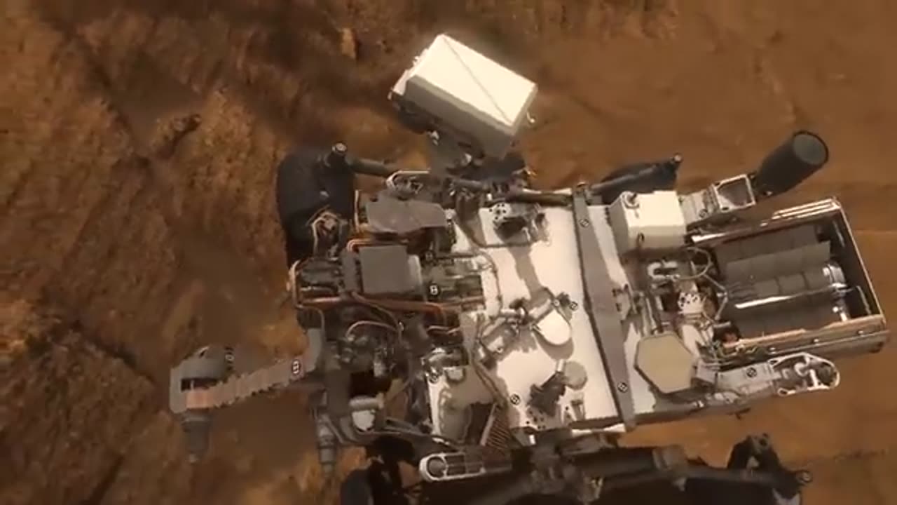 Mars Science Laboratory Curiosity Rover Animation