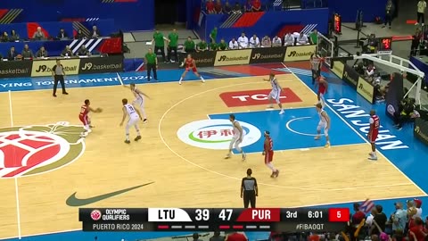 Jose Alvarado (23 PTS) | TCL Player Of The Game | LTU vs PUR | FIBA OQT 2024 Puerto Rico