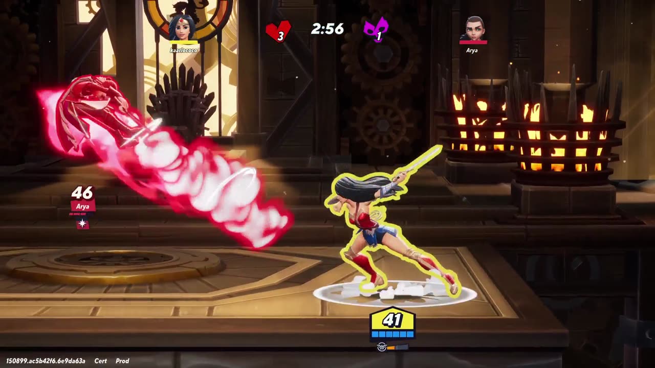 Multiversus Wonder Woman Gameplay