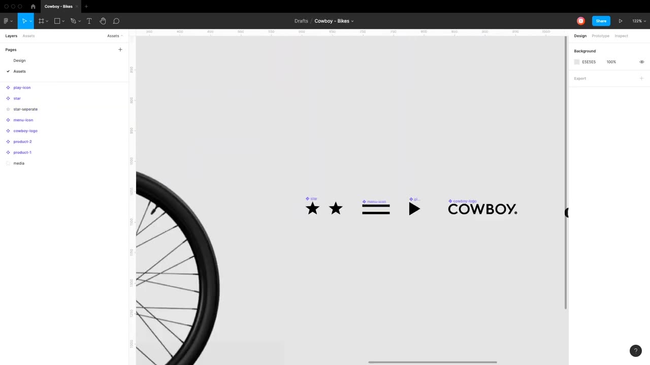 Designing an e-Bike Landing Page UI Design in Figma - Speed Art Tutorial