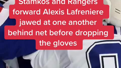 Multiple Rangers v.Lightning fights broke out after Game 5