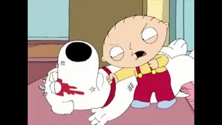 FAMILY GUY//STEWIE BEATS BRIAN//WHERE IS MY MONEY??!!