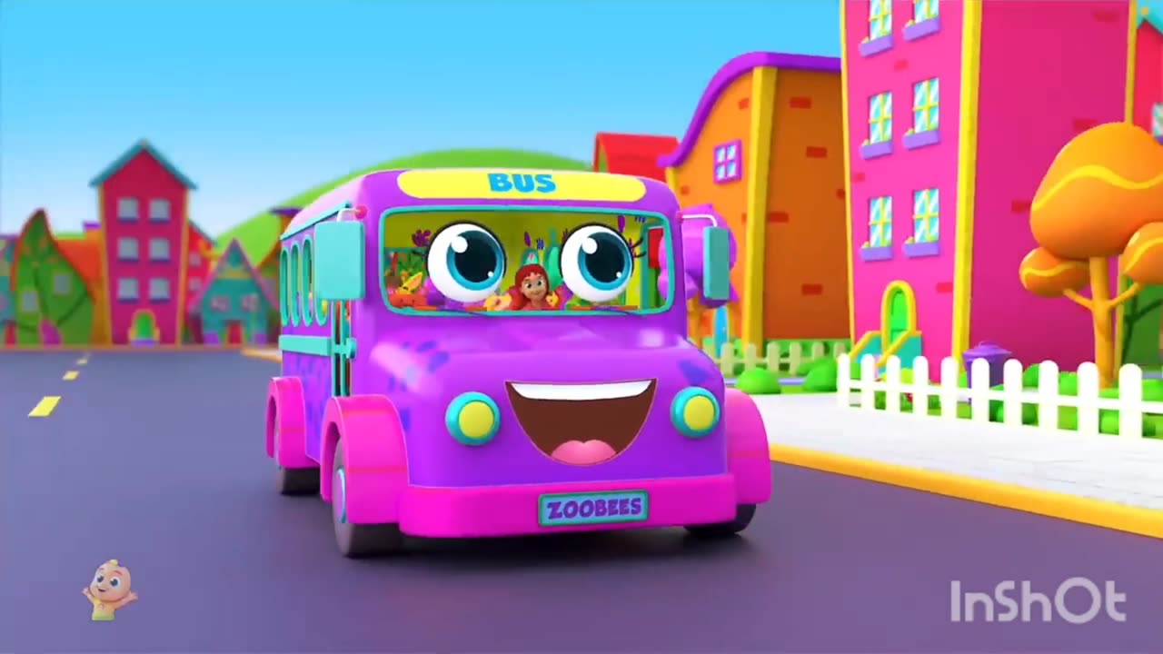 School Bus Song for kids.# nursery rhymes for kids.