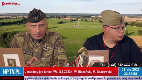 Rodacy Kamraci. 2023.08.08. Jesteśmy jak lancet. Wojciech Olszański, Marcin Osadowski. NPTV.