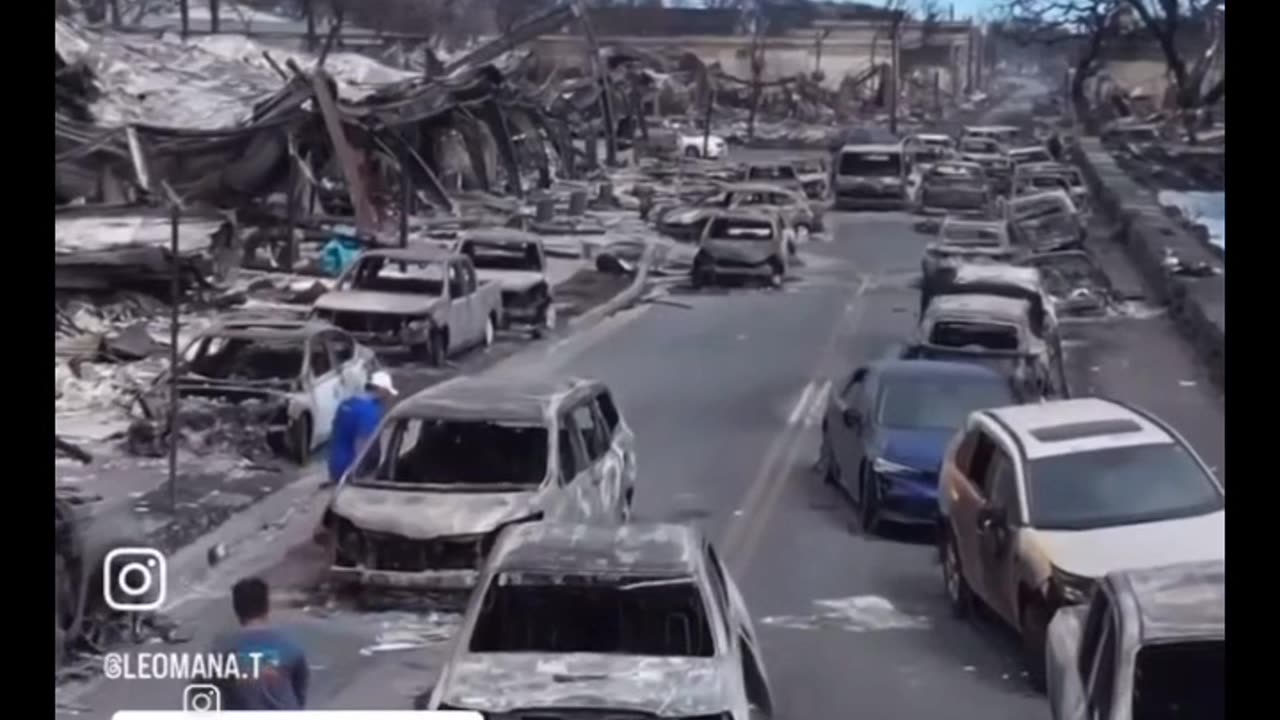 Lahaina Fires compilation video