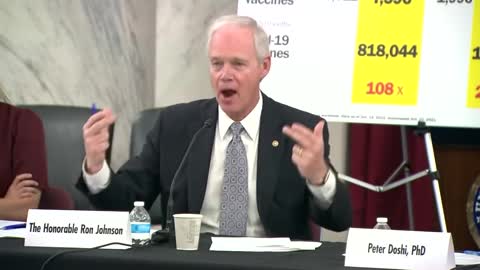 Sen. Ron Johnson - Closing Comments