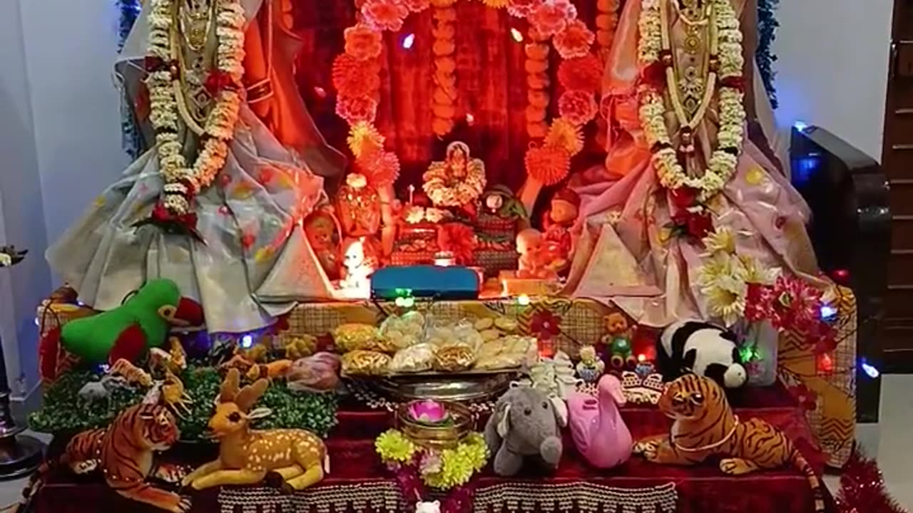 Humarey ghar may padhare Gauri Aur Ganpati Ji 🙏🔥