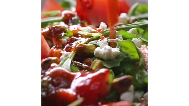 tomato basil vinaigrette