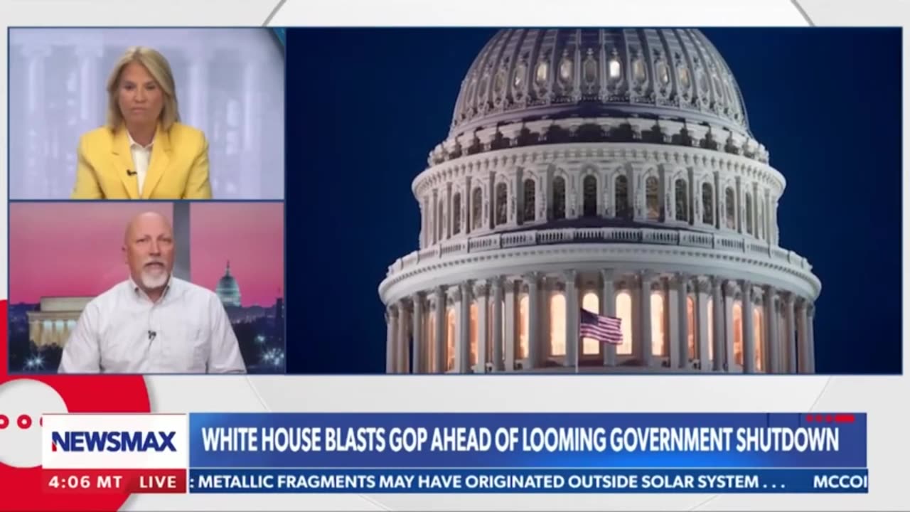 White House blasts GOP ahead of looming government shutdown