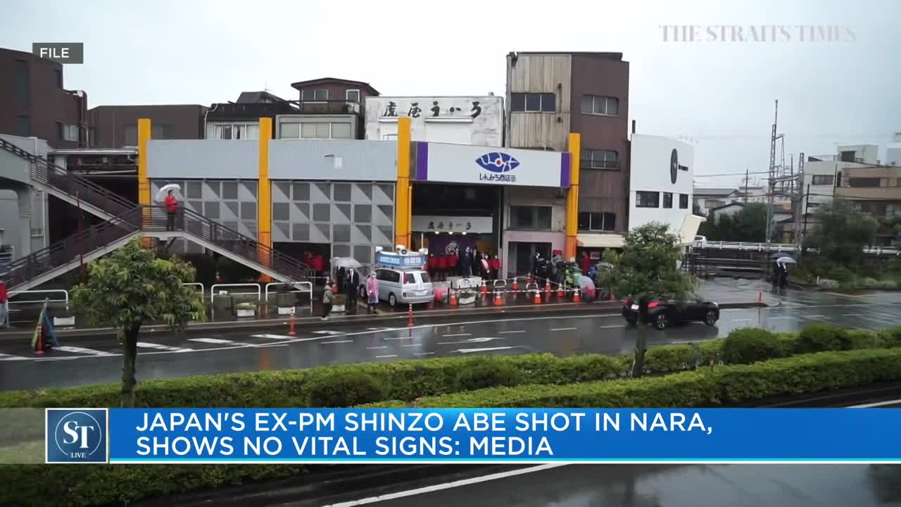 Japan's ex-prime minister Shinzo Abe shot in Nara, shows no vital signs: Media