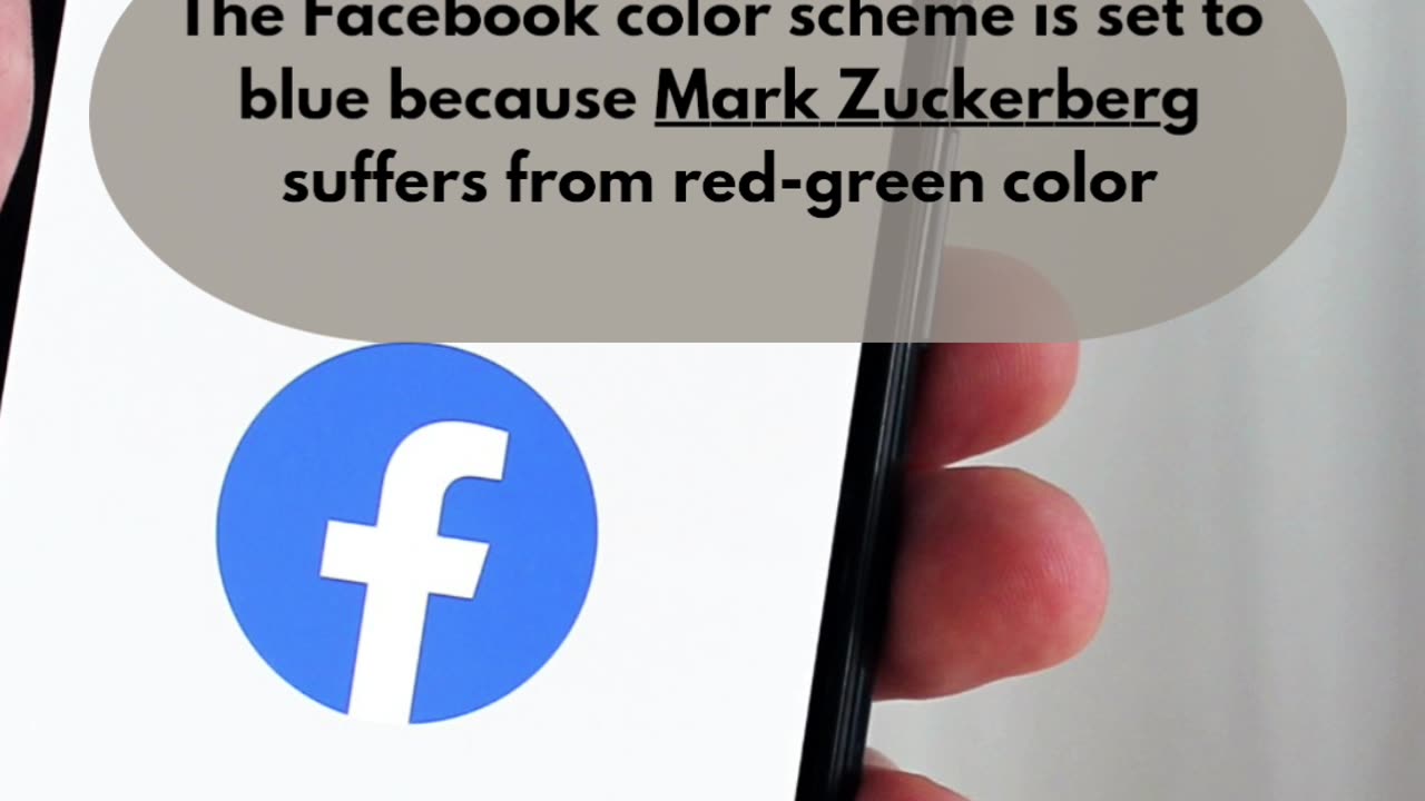 Why Facebook colour is Blue?
