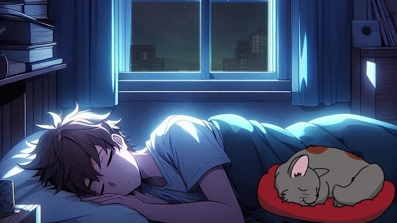 2 HOURS of LOFI for Sleeping: 😴 QUIET BEATS TO RELAX AND FALLING ASLEEP 🎶🎧ྀི HOUSE OF LOFI