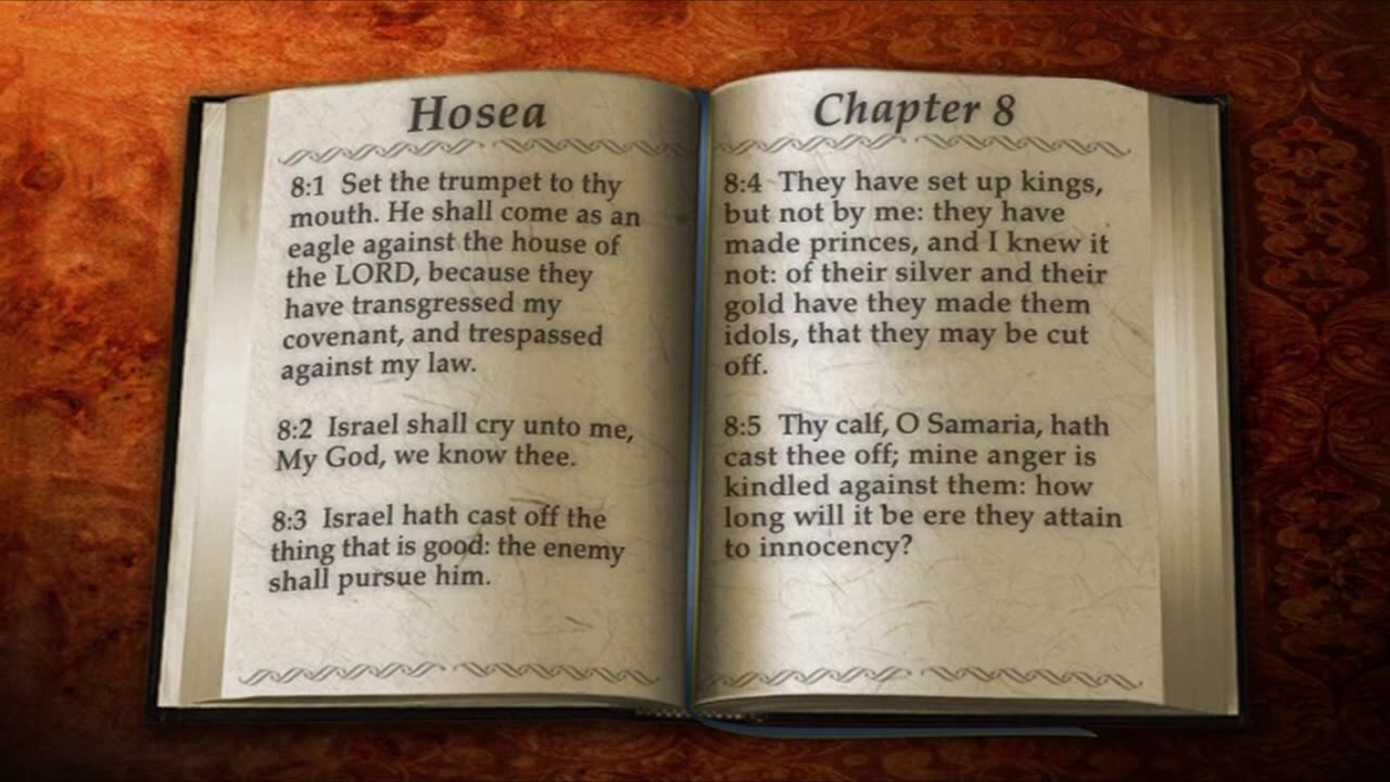 KJV Bible The Book of Hosea ｜ Read by Alexander Scourby ｜ AUDIO & TEXT