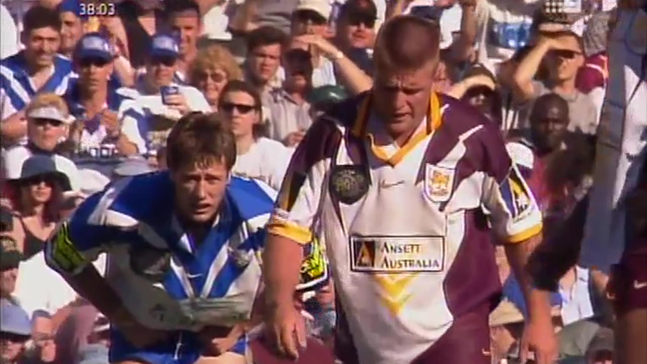 1998 Rugby League ARL Grand Final. Brisbane Broncos Vs Canterbury Bulldogs