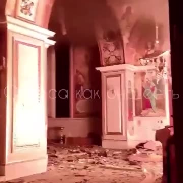 Church in Odessa hit by Russian Drones