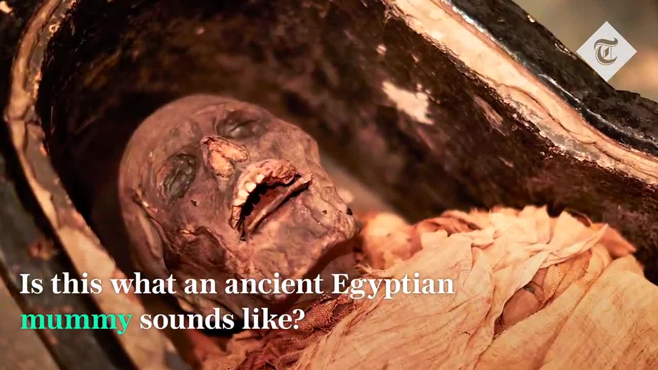 What sound does an ancient Egyptian mummy make_ Scientist recreate voice of 3000 year old mummy