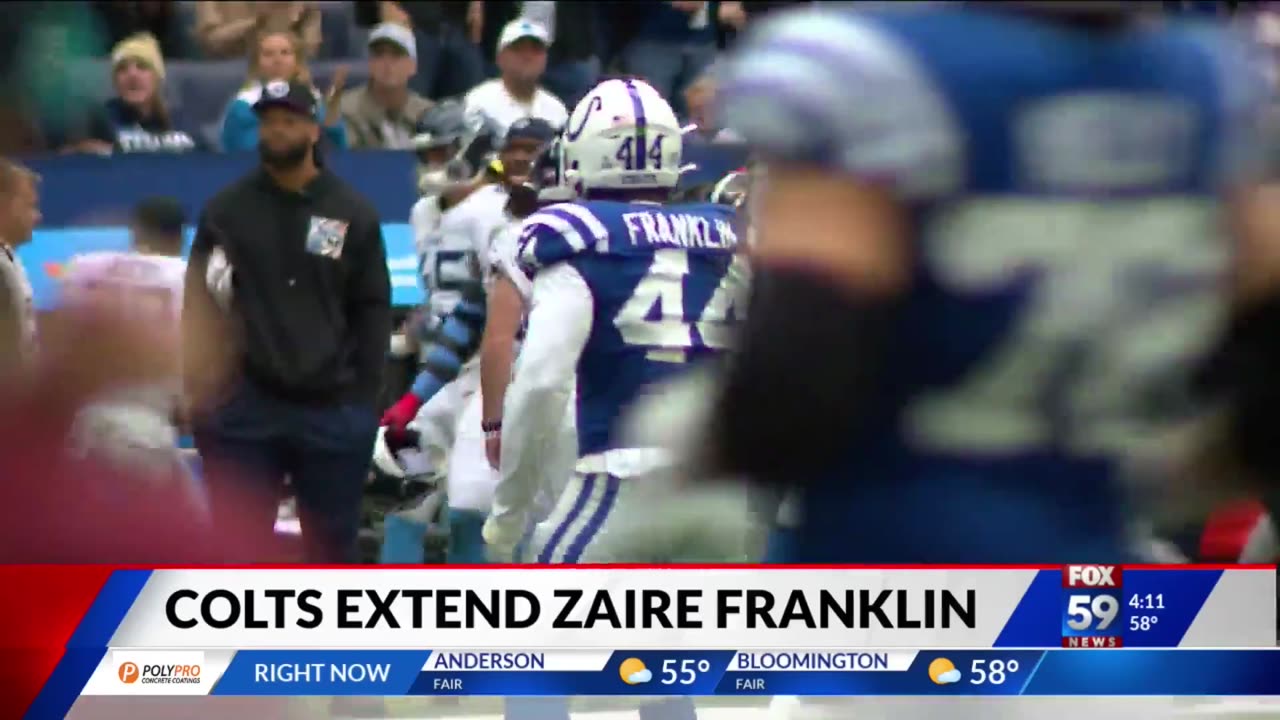 Colts sign Zaire Franklin to $31.3 million extension | Indianapolis Colts