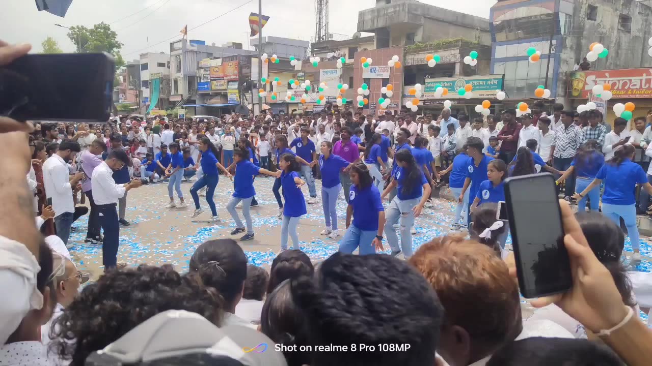 Baba bhimrao ambedkar dance program office khaperkheda