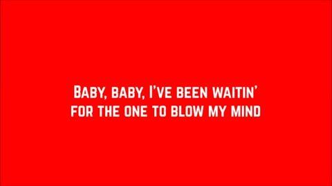 Fleur East - Sax (Lyrics Video)