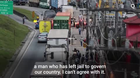 Bolsonaro Supporters Block Roads