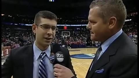 March 24, 2011 - Butler Coach Brad Stevens at Halftime of Wisconsin Semifinal Game