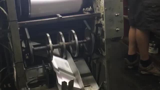 Running a old dividson press