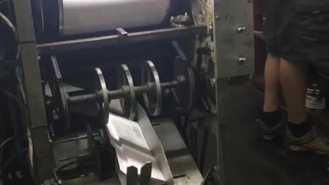 Running a old dividson press