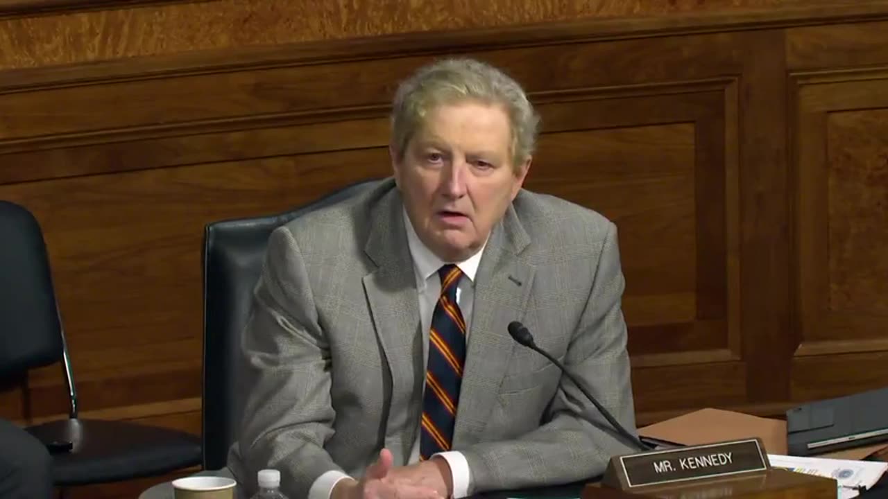 Senator John Kennedy exposes the useless idiots of the deep-state