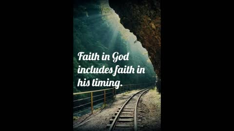 Faith In God