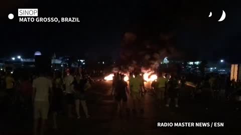 Protesters block road after Bolsonaro's defeat in Brazil | AFP