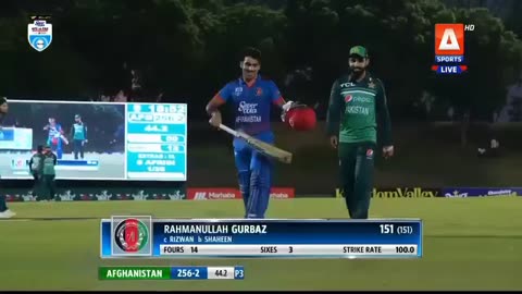 Pakistan V Afghanistan | 2nd Odi | Match Highlights