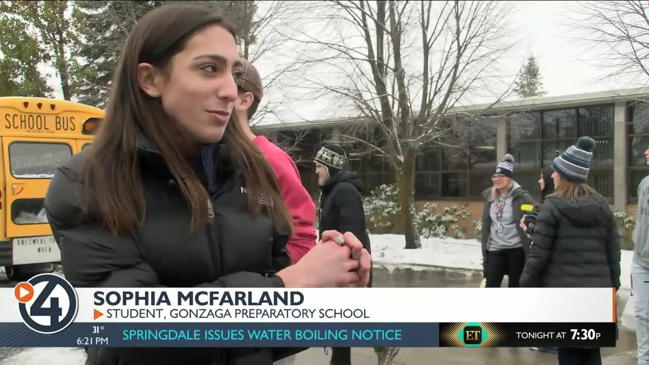 Gonzaga Prep students feeding more than 2,200 through food drive