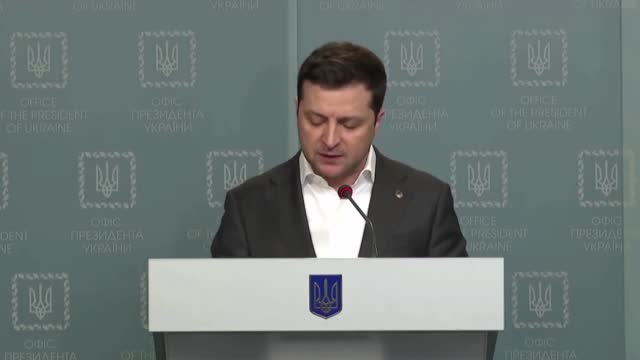 Ukraine's Zelenskiy promises weapons to citizens