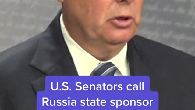 U.S. Senators call Russia state sponsor of terrorism