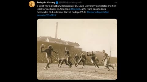 Today in history - #football