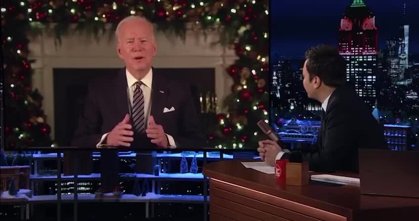 Joe Biden blames “the QAnon” for the the lack of unity between Rhinos & Dems