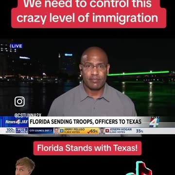 Florida Stands With Texas??!…🧐🗞️