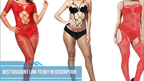 Stockings Lingerie Floral Fishnet Bodysuits Lingerie Nightwear for Romantic Date