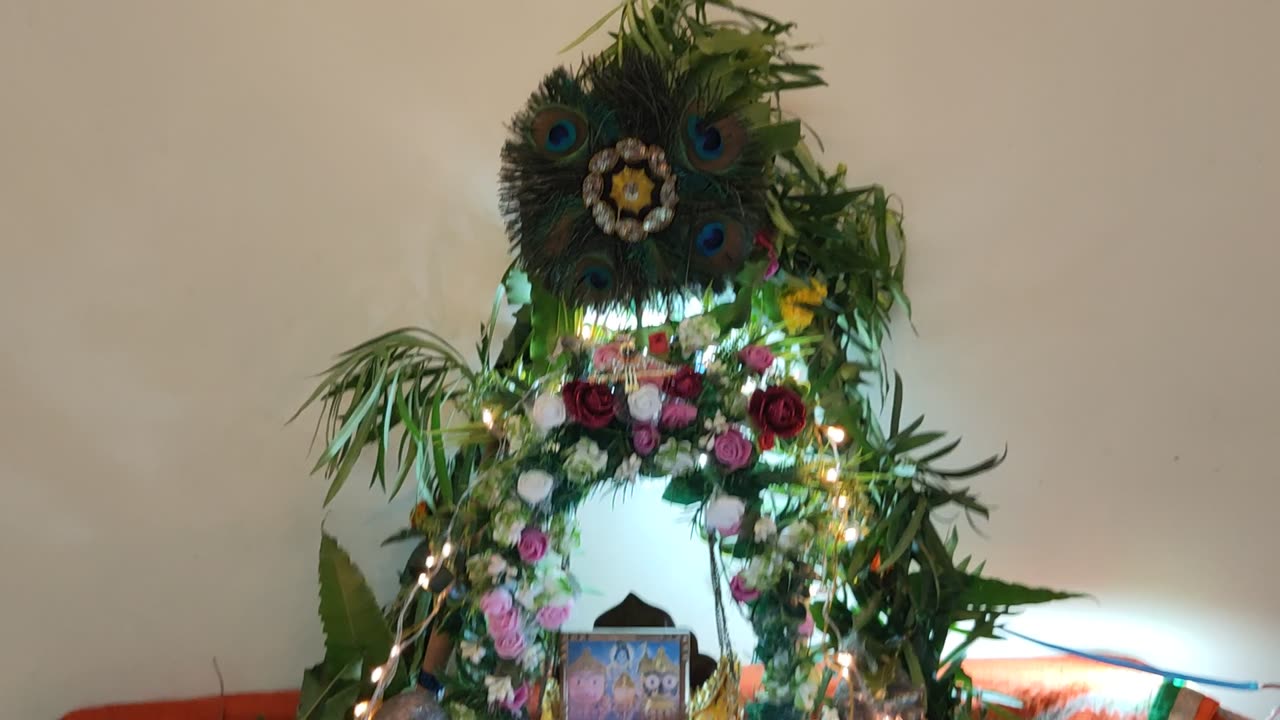 How people decorate for janmashtami