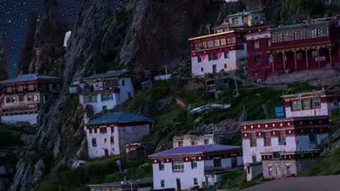 It's at Zizhu Monastery, 4,800 above sea level