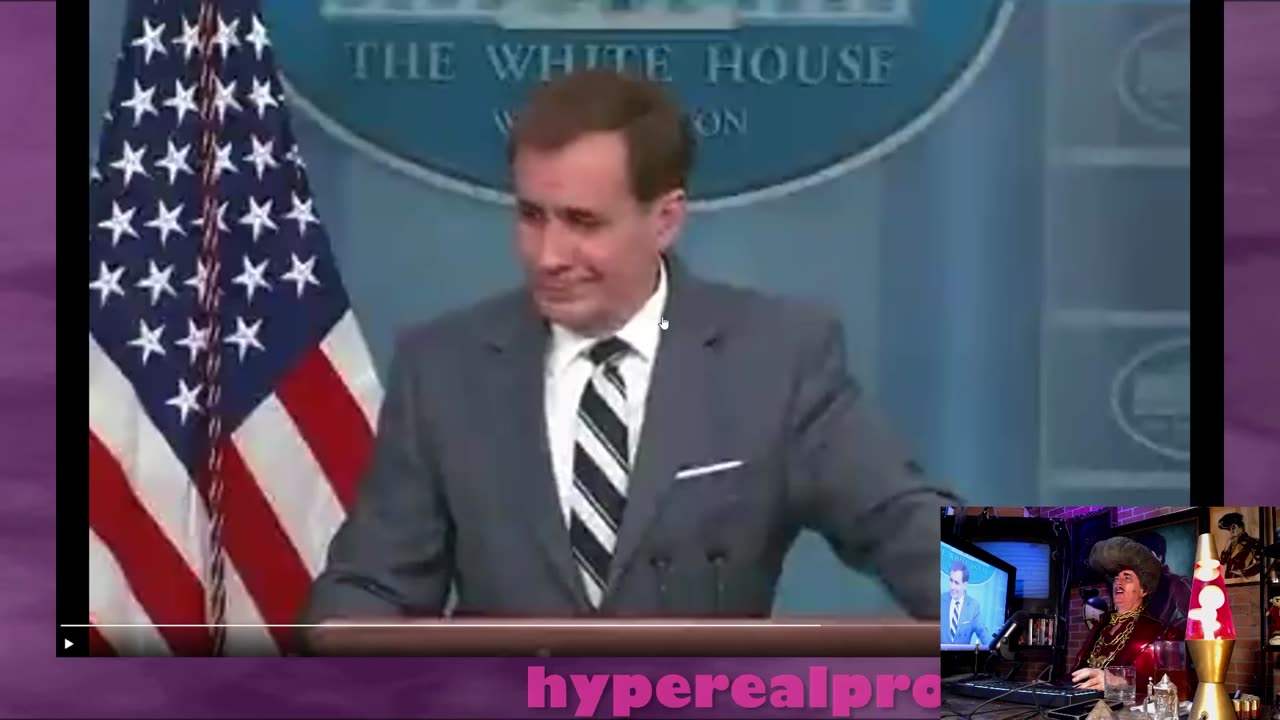 Watch the White house panic on live TV!!