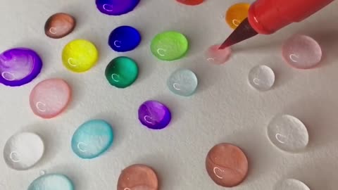 Satisfying water art