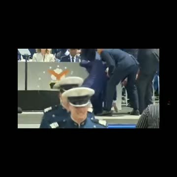 Joe biden falls in a sandbag 6/5/23