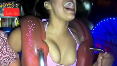 #viral sling shot video# cute girl sling shot ride # plz watch