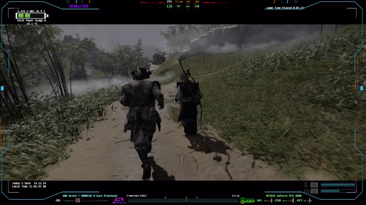 Ghost of Tsushima Directors Cut 4K HDR Gameplay PC Sony Bravia 9 Rtx 4090 AMD 9800x3d