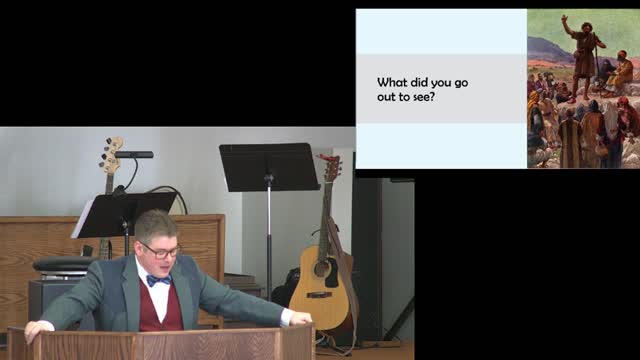 Matthew 11:1-19 - John Checks