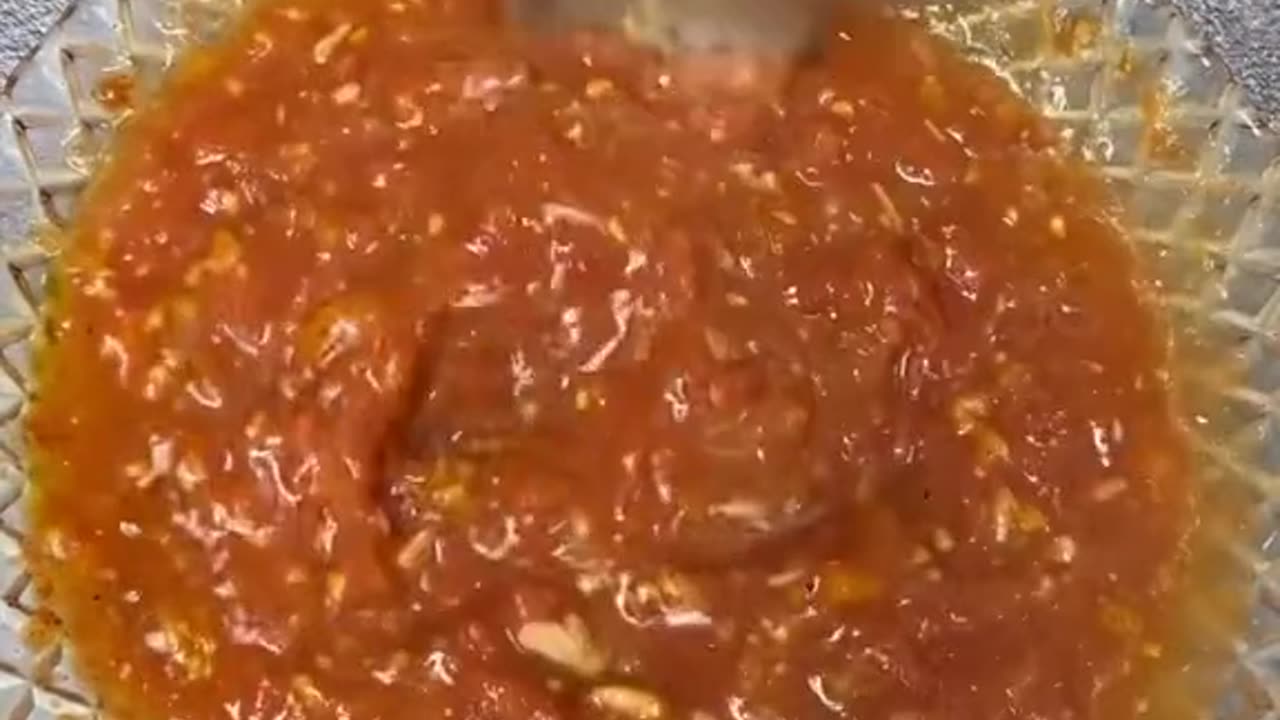 Delicious tomato souce