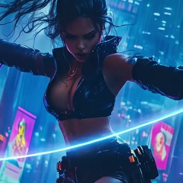 Kara Volt shows off the new Laser Whip. Pocket Whip available on the App Store