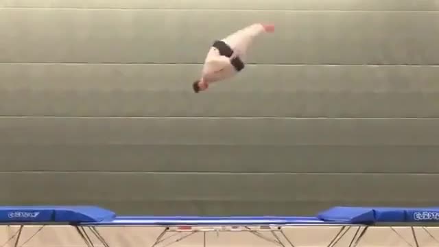 It is trampoline. I'm also up to it