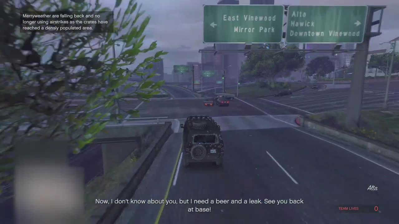 GTA V Mercenaries Breaking ranks